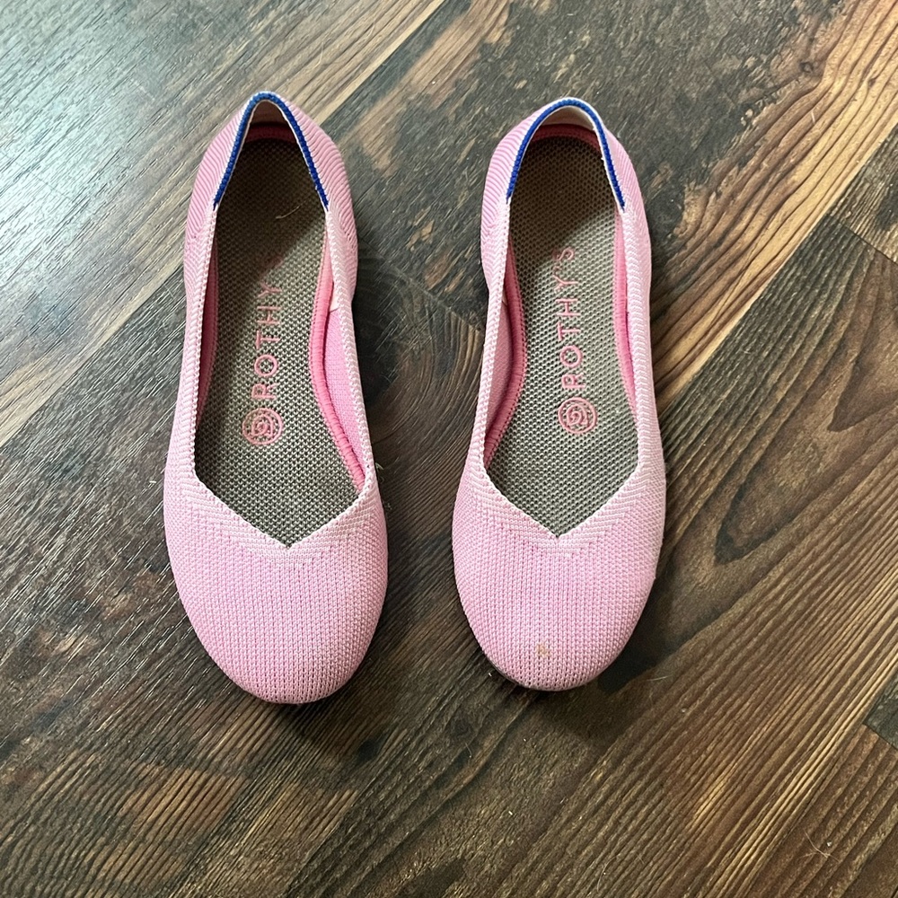 Rothy's Pink Knit Flats - Picture 2 of 4